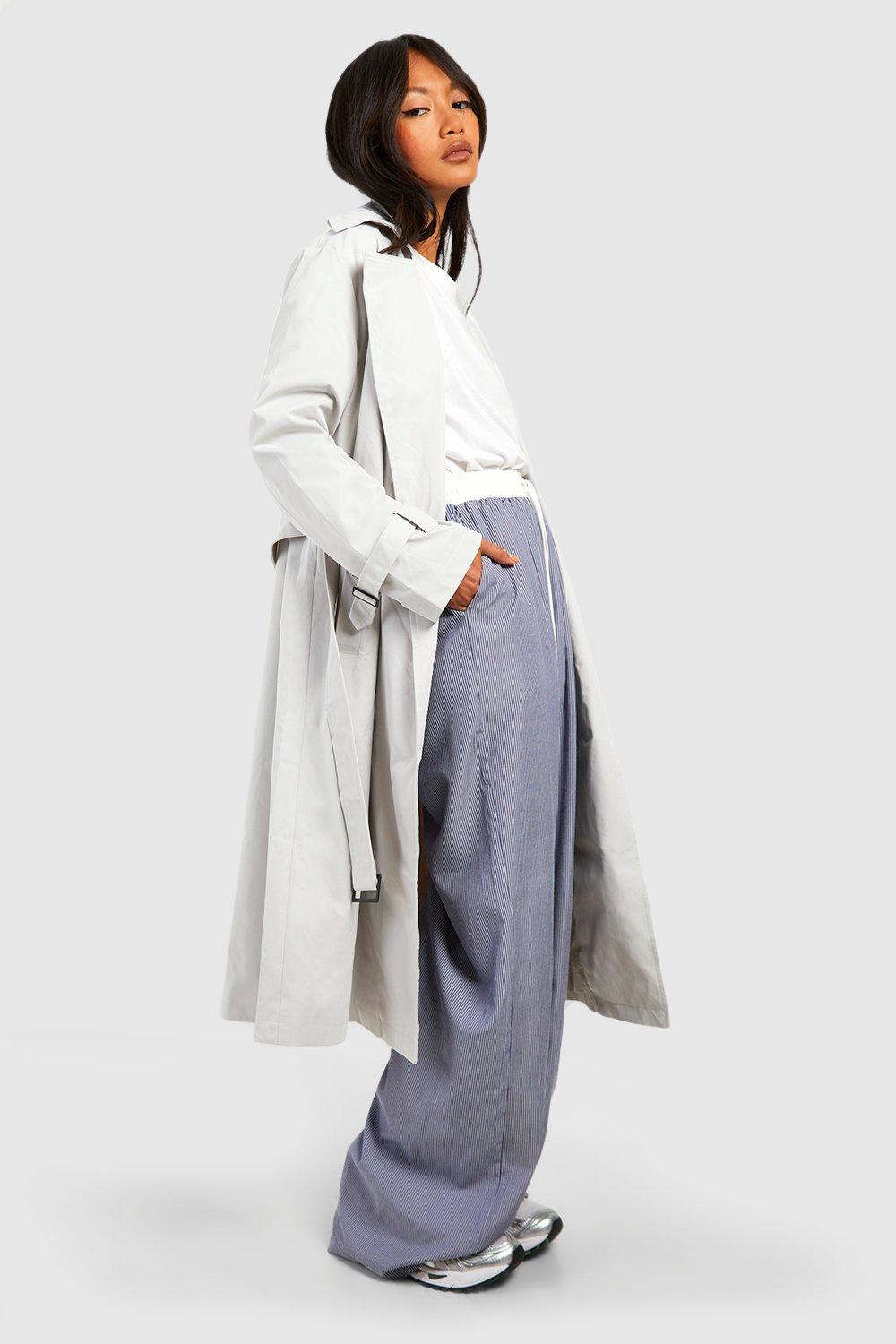 Grey fitted clearance coat